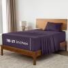 (1) MICROFIBER SHEET SET TWIN XL 3PC SET