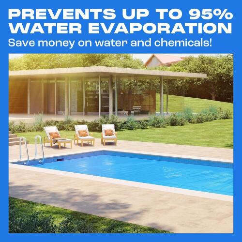 (1) YANKEE SOLAR POOL COVER FOR INGROUND SWIMMING POOLS