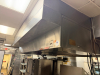 CAPTIVE AIR 30' STAINLESS EXHAUST HOOD SYSTEM WITH FIRE SUPPRESSION SYSTEM, GAS FIRED MAKE UP AIR, AND EXHAUST FAN. - 3