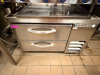 BEVERAGE AIR 36" TWO DRAWER REFRIGERATED CHEFS BASE.