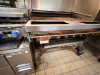44" RADIANT CHARBROILER W/ STAND AND STAINLESS SIDE SPLASHES. - 4