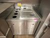 24" X 40" STAINLESS CABINET W/ DROP IN FREEZER DIP CABINET AND WATER DISPENSER.