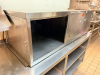 54" STAINLESS HOLDING / STORAGE BOX W/ SLIDING DOOR. - 2
