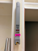 (2) WALL MOUNTED POP UP SAFETY CONES W/ RACKS. - 2