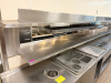 18' X 30" STAINLESS PASS THRU SHELF AND OVER SHELF. - 2