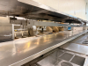 18' X 30" STAINLESS PASS THRU SHELF AND OVER SHELF. - 4