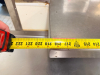 18' X 30" STAINLESS PASS THRU SHELF AND OVER SHELF. - 7