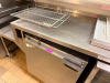 10' X 30" CUSTOM STAINLESS PREP TABLE W/ LOWER STORAGE. - 5