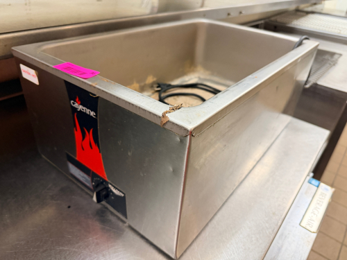 VOLRATH SINGLE WELL COUNTER TOP ELECTRIC WARMER