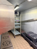 8' X 18' WALK COOLER W/ HEAVY DUTY STAINLESS PANEL DOOR. - 5