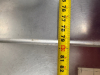 80" X 30" STAINLESS TABLE. - 2
