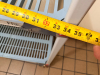 36" X 18" FOUR TIER PLASTIC SHELF ( ON CASTERS ) - 2