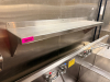 48" X 6" STAINLESS WALL SHELF