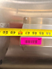 48" X 6" STAINLESS WALL SHELF - 2