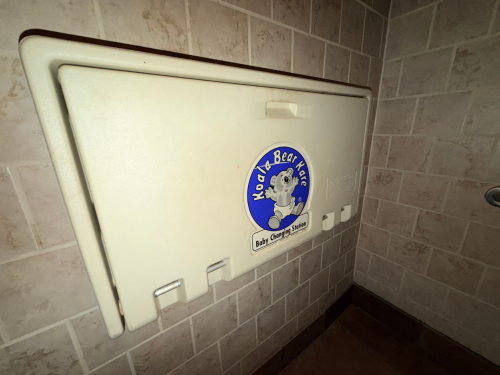 KOALA BEAR WALL MOUNTED CHANGING STATION