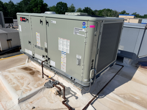 TRANE PRECEDENT 5 TON GAS/ELECTRIC ROOFTOP HVAC PACKAGE UNIT