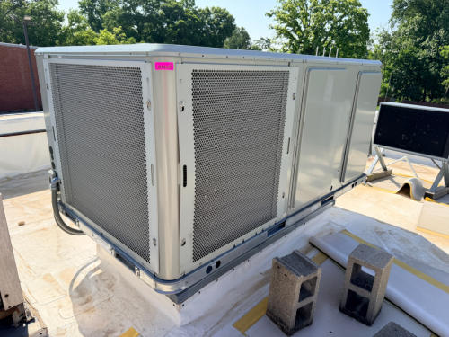 TRANE PRECEDENT 5 TON GAS/ELECTRIC ROOFTOP HVAC PACKAGE UNIT