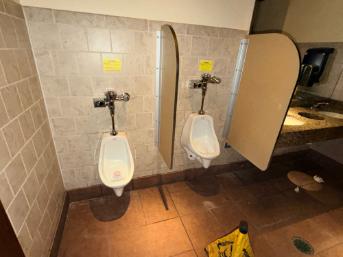 COMMERCIAL BATHROOM PACKAGE WITH TOILETS, ACCESSORIES, AND GRANITE VANITY