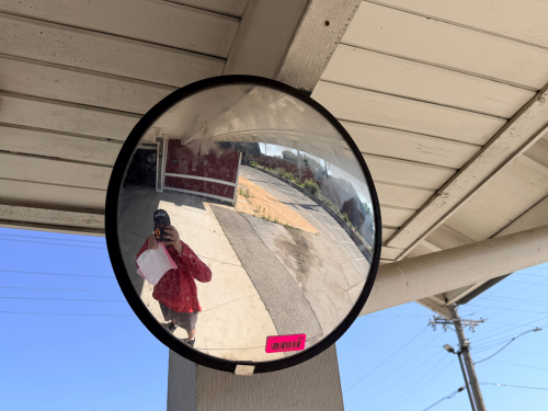 18" SECURITY / SAFETY MIRROR.