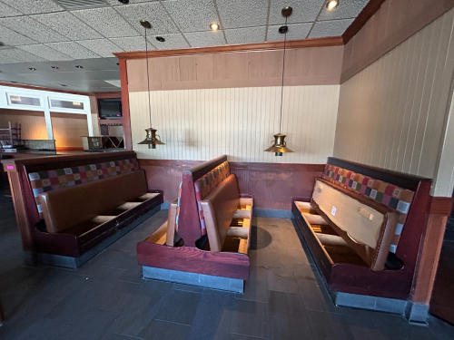 2 SECTION BOOTHS