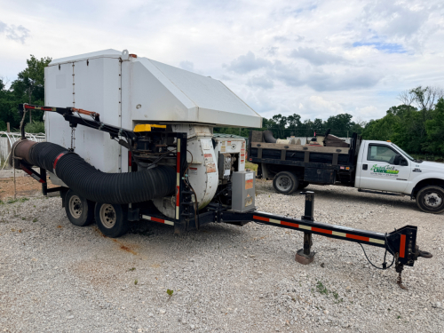 ODB LEAF VACUUM DEBRIS COLLECTION TRAILER UNIT