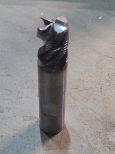 (4) SOLID CARBIDE ROUGHING END MILL