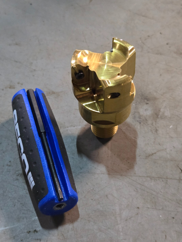 (1) INDEXABLE END MILL