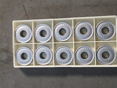 (10) CARBIDE TURNING INSERTS