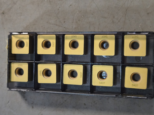 (20) CARBIDE MODULMILL INSERTS