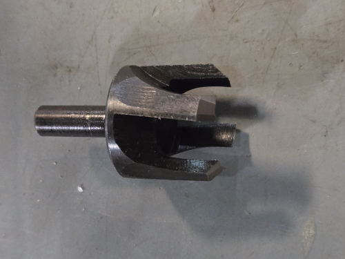 (1) WOOD DRILLING, TAPERED PLUG CUTTER