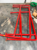 (3) 8' HEAVY DUTY METAL GUARD / HAND RAILS.