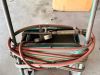 ACETYLENE CART W/ HOSE AND TORCH, - 2