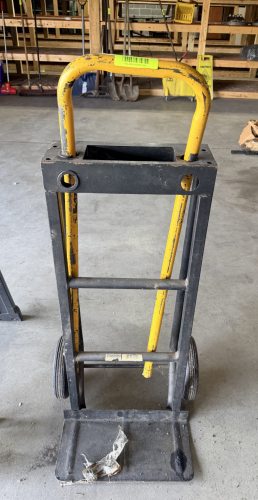 TWO WHEEL HAND TRUCK ( YELLOW )