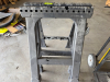 (1) PAIR OF PLASTIC SAW HORSE STANDS. - 2