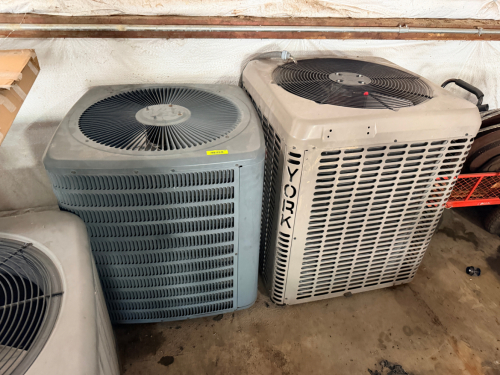 (3) ASSORTED HVAC UNITS.