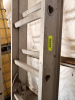 16' ALUMINUM EXTENSION LADDER W/ SAFETY BRACKET. - 2