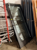 (2) 36" X 80" METAL EXTERIOR DOORS W/ GLASS CENTERS. - 2