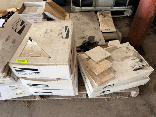 (3) BOXES OF RUSHED RIVER MARBLE MOSAIC TILE