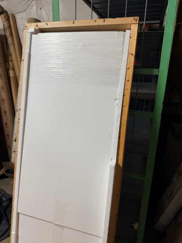 GLASS AND METAL DOOR FOR RV - NEW IN CRATE