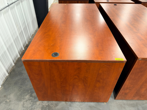 (2) 72" X 30" LAMINATE WOOD DESKS,