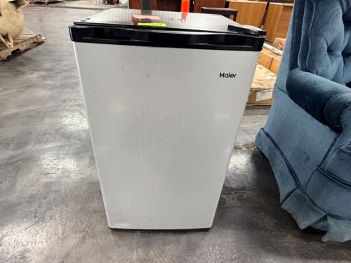 HAIER MINI FRIDGE.