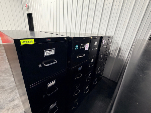 (5) FOUR DRAWER FILE CABINETS