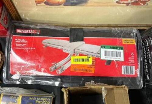 Large Adjustable Oblong Tube Burner