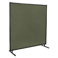 (1) WELDING SCREEN AND FIRE RESISTANT CURTAIN
