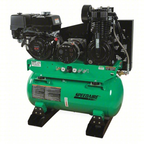 (1) STATIONARY AIR COMPRESSOR / GENERATOR