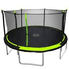 (1) TRAMPOLINE WITH SAFETY NETTING