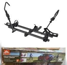 (1) WHEEL SECURED HITCH MOUNTED 2-BIKE CARRIER