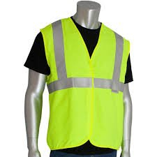 (1) BOX OF (50) HI VIZ SAFETY VEST