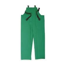 (12) FLAME RESISTANT RAIN BIB OVERALL
