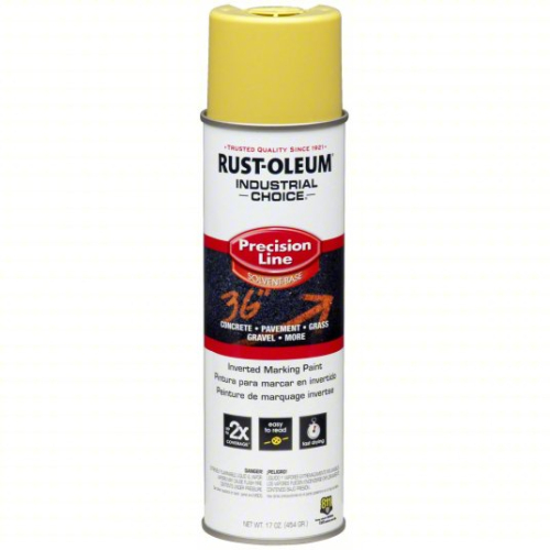 (6) YELLOW INVERTED MARKING PAINT